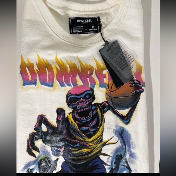 Domrebel Basketbones Sweatshirt
NWG
Mens medium - Picture 3 of 5